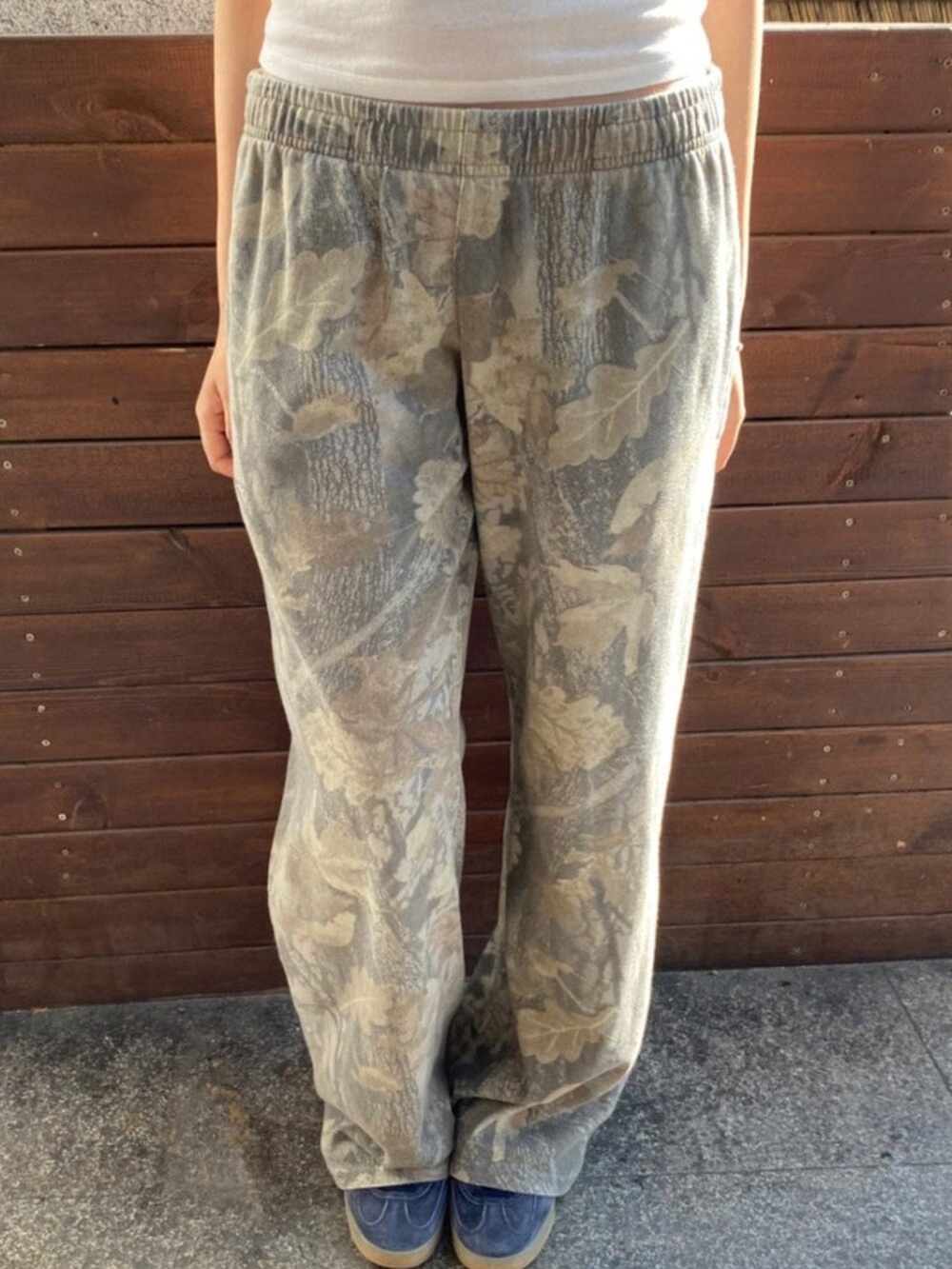 Brandy Melville Anastasia Camo Sweatpants Wide leg Lounge Pant BNWT S